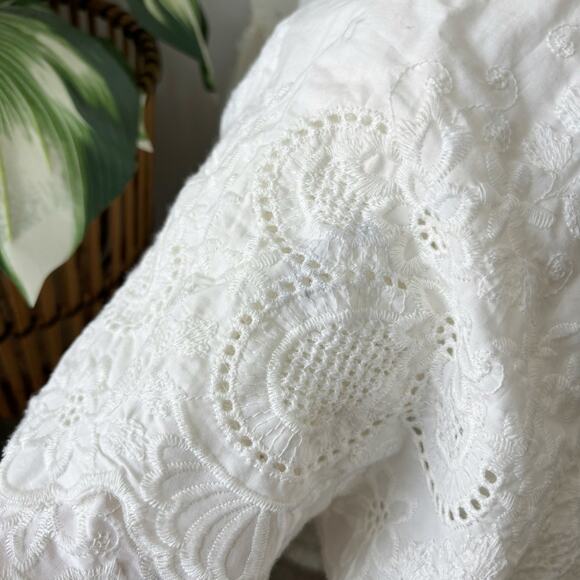 Jason Wu Tiered Eyelet Maxi Dress - Picture 4 of 7